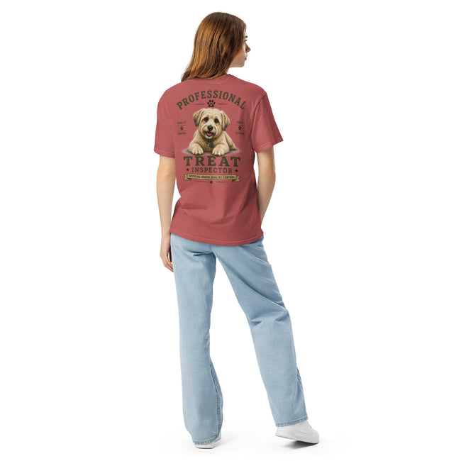 Remi’s Collection | Professional Treat Inspector | Unisex Garment-Dyed Heavyweight T-Shirt
